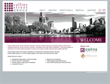 Tablet Screenshot of collinsgroup.com.au